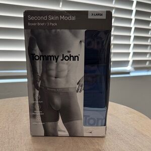 TOMMY JOHN 3 Pack Essential Second Skin Premium Modal Boxer Briefs Sz XL 39"-42"